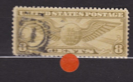 USA Gestempeld Used  SCOTT   C17   Date  D' émission 1932  Poste Aérienne  Winged Globe - 1a. 1918-1940 Afgestempeld