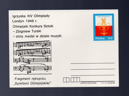 POLONIA  POLSKA - SYMFONII OLIMPIJSKIEJ -  2a Sinfonia Olimpica (1948) Di Zbigniew Turski - Sommer 1948: London