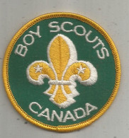 JC , écusson Tissu , Scouts , Scout , Scoutisme , BOY SCOUTS , CANADA - Scudetti In Tela