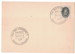 LA393   DDR 1951 Bad Schandau Sonderstempel, Special  Postmark - Mi.Nr.261 - Affrancature Meccaniche Rosse (EMA)