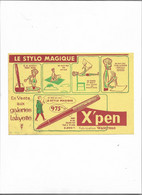 Buvard Ancien Le Stylo Magique X'Pen - Papeterie