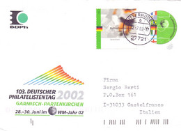 STATIONERY MAIL DEUTSCHE DEN SPORT 2002 COVER   (OTT200316) - Altri & Non Classificati