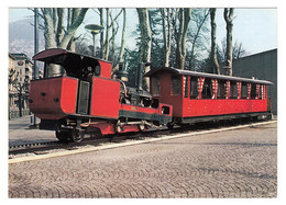 Ferrovia Monte Generoso (Monte-Generoso-Bahn) - Locomotiva E Vagone 1890-1960 - Palazzo Congressi Lugano - Trains