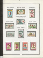 REPUBLIQUE CENTRAFRICAINE N° 35 A 57 NEUF CHARNIERE -ANNEE 1963-65- COTE :26 € - Centraal-Afrikaanse Republiek