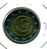 2 EUROS COMMEMO  SLOVENIE 2013 - Eslovenia