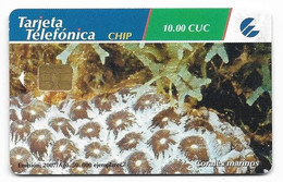 CUBA, Used Chip Phonecard, In Perfect Condition, Corales Marinos, # Cuba-? - Cuba