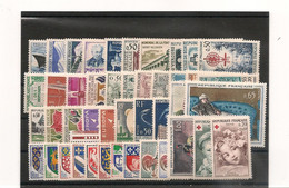 FRANCE 1962  N° 1235/1367** - 1960-1969