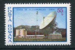 ROMANIA 1977 Cheia Earth Station MNH / **.  Michel 3410 - Unused Stamps
