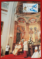 VATICANO VATIKAN VATICAN POPE JOHN PAUL II 1992 IN POLAND POLSKA MAXIMUMCARD - Briefe U. Dokumente