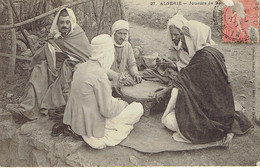 Algerie Joueurs De Dames 1907 - Schach