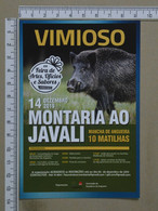 PORTUGAL - MONTARIA AO JAVALI -  VIMIOSO -   2 SCANS     - (Nº38491) - Bragança