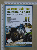 PORTUGAL - RAID TURISTICO - FEIRA DE CAÇA -  MACEDO DE CAVALEIROS -   2 SCANS     - (Nº38496) - Bragança