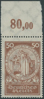 Dt. Reich 354 **, 1924, 50 Pf. Nothilfe, Postfrisch, Pracht, Gepr. Schlegel - Ongebruikt