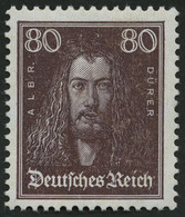 Dt. Reich 397 **, 1926, 80 Pf. Dürer, Pracht, Mi. 500.- - Ongebruikt