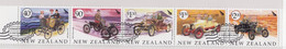 NEW ZEALAND 2003 Veteran Vehicles, Set In Strip Of 5 CTO - Oblitérés