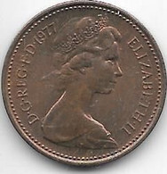 *great Britain 1 Penny 1977  Km 915  Unc/ms63 - 1 Penny & 1 New Penny