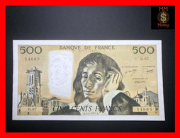 FRANCE 500 Francs  3.2.1977   P. 156  P.h.   XF - 500 F 1968-1993 ''Pascal''