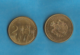 1 SERB-  2011  INTERESSANT  SERBIEN SRBIJA 2 DIN- UNC - Serbie