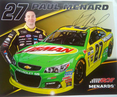 Paul Menard ( American Race Car Driver) - Handtekening