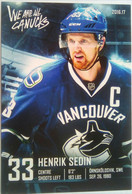 Canucks Vancouver Henrik Sedin - 2000-Nu