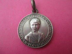 Médaille Religieuse Ancienne /Vierge Marie / Guy De Fontgalland/Le Serviteur De Dieu /Début XXéme Siécle       CAN482bis - Religion & Esotericism