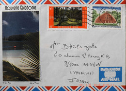 Nouvelle-Calédonie > Enveloppe Illustrée Recto-verso - Lettre Par Avion - Daté :1983 - En Bon Etat - Covers & Documents