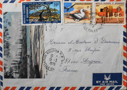 Nouvelle-Calédonie > Enveloppe Illustrée Recto-verso - Lettre Par Avion - Daté :1979 - En Bon Etat - Cartas & Documentos
