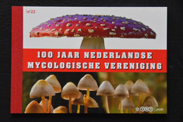 NETHERLANDS NEDERLAND PRESTIGE BOEKJE PR 22 MUSHROOMS PADDESTOELEN - Booklets & Coils