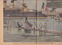 Sous Marin Le Pélerin N° 1284 De 1901 - Otros & Sin Clasificación