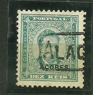 1884/87 Açores D.Luis #53 Nominal Cancel "Alagoa" - P1556 - Sonstige & Ohne Zuordnung
