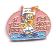 A01 Pin's Plongée Si T'es Fort T'es Sirop Sport Achat Immédiat - Buceo