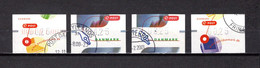 Dinamarca   2000-2001    .-   Y&T  Nº       4  Sellos   Distribución - Automatenmarken [ATM]