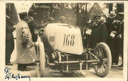 SPORTS - Carte Postale Photo - Course Paris / Madrid En 1903 - Arrivée D'étape à Bordeaux - L 74135 - Other & Unclassified
