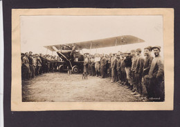 Photo Aviation Avion LVG Allemagne Voir Dos 1917 - Aviation