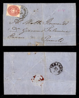 Antichi Stati Italiani - Lombardo Veneto - 28 Aprile 1866 - 5 Soldi (43) Su Lettera Da Auronzo (P.ti 5 - Oleoso) A Perar - Other & Unclassified