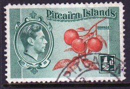 Pitcairn Islands 1940 A Single Half Penny Stamp From The Definitive Set. - Pitcairn