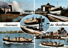 Barfleur * Le Canot De Sauvetage CRESTEY Et SAUVE * Sauveteurs En Mer * Multivues - Barfleur