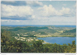 MARTINIQUE  LE MARIN VUE SUR LE BOURG ET LA BAIE  EDIT FELIX ROSE ROSETTE - Le Marin