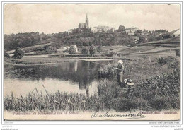 FLORENVILLE ..-- La Semois . Pêcheur . 1906 Vers LAEKEN ( Melle Aline GILLARD ) . Voir Verso . - Florenville