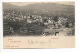 Gruss Aus RHEINECK Thalerstrasse Gel. 1901 Ambulant N. Altstätten - Altstätten