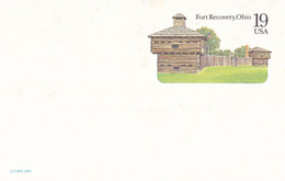 ENTIER POSTAL, "FORT RECOVERY OHIO", 19c - Other & Unclassified