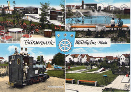 Allemagne. Bürgerpark. Mühlheim A. Main. Carte Moderne Couleur - Muehlheim