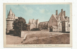 Cp , 49 , DURTAL , Vue Du Château ,côté Ouest ,  Voyagée 1947 - Durtal