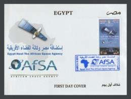 Egypt - 2019 - FDC - ( AFSA - Egypt Host The African Space Agency ) - Afrika