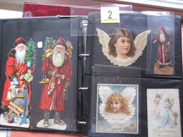 1890 Each Chromo Fotographed (count Yourself ) SCRAPS MAP06 - CHRISTMAS  SANTA CLAUS PERE NOEL Die Cut  GLANS BILDER - Motif 'Noel'