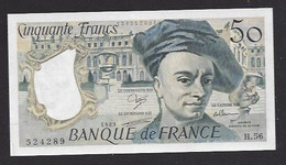 50 Francs  Quentin De La Tour  1989 - 50 F 1976-1992 ''Quentin De La Tour''