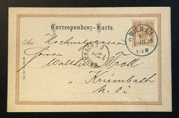 AUSTRIA - Correspondenz-Karte 2kr - Storia Postale