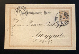 AUSTRIA - Correspondenz-Karte 2kr - Covers & Documents