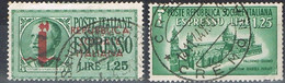 1944 - R.S.I. - ESPRESSO / EXPRESS MAIL - USATO / USED - Correo Urgente