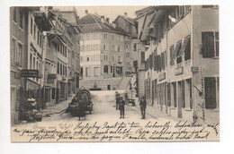 Gruss Aus WIL Untere Vorstadt Animée Gel. 1901 N. Rheineck - Rheineck